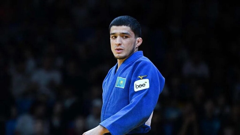 Қазақстандық Шерзод Давлатов дзюдодан әлем чемпионатының күміс жүлдесін жеңіп алды