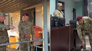 Жаңа қорғаныс министрі әскери бөлімдерді ескертусіз, аяқ астынан тексере бастады