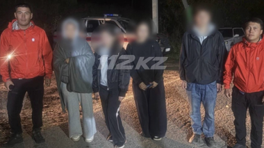Алматыда тауда адасып қалған төрт адам құтқарылды