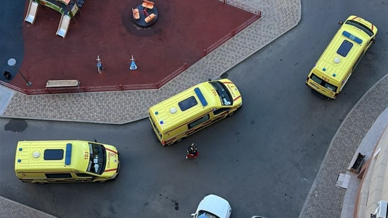 Атырауда ішінде адамдар бар лифт құлады