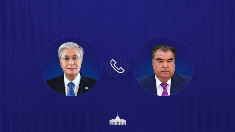 Тоқаев Эмомали Рахмонмен телефон арқылы сөйлесті