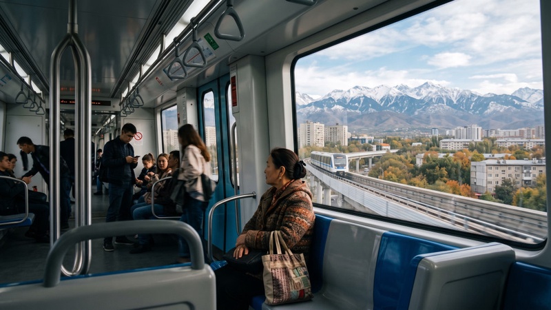 Алматыда SkyTrain құрылысы басталып кетті ме: Саин көшесінде не болып жатыр?