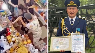Сағызға қақалған қызды Алматыдағы әскери қызметкер құтқарып қалды