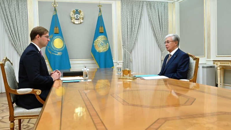 Токаев принял Тимура Турлова после его избрания президентом FIDE