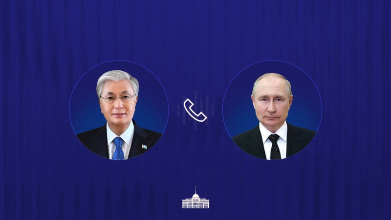 Тоқаев Путинмен телефон арқылы сөйлесті