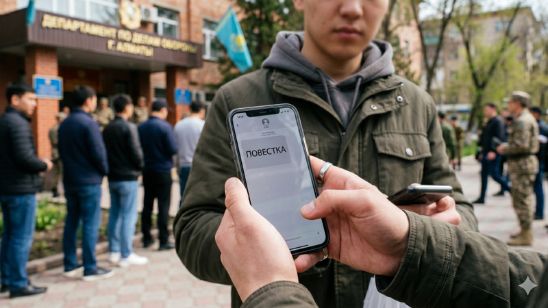 “Получили повестку“ - что нужно знать об осеннем призыве 2026 года в Казахстане