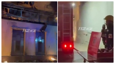 Кухня ресторана загорелась в Туркестанской области