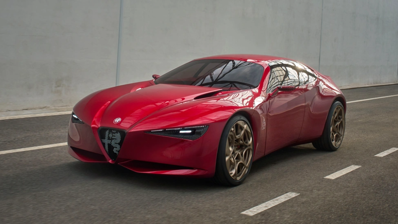Alfa Romeo представила неожиданный концепт-кар на Парижском автосалоне