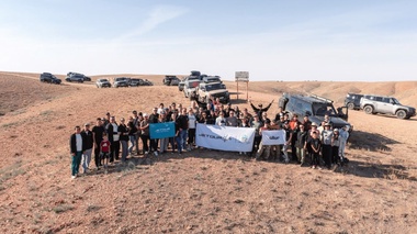Более 800 мешков мусора собрали участники Jetour EcoCrew под Алматы и Астаной