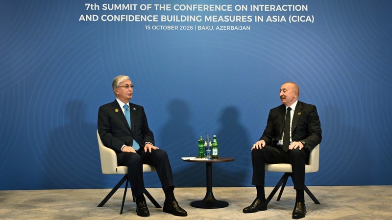 Қазақстан мен Әзербайжан президенттері кездесу өткізді