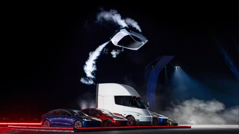 Ауада аударылып, 1 секундта 100 шақырымға дейін жүйткиді: жаңа Tesla Roadster жайлы не белгілі