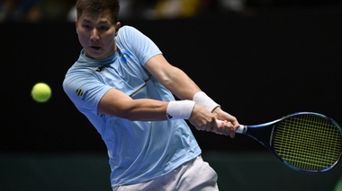 Казахстанский теннисист вылетел из Almaty Open: не помогли даже 13 эйсов