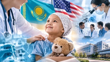 Казахстан намерен перенять передовые методы лечения детского рака в США