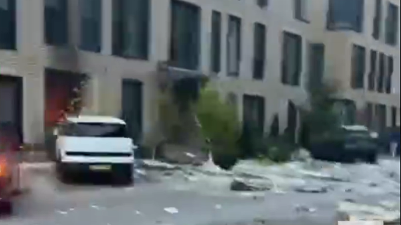 Двое детей получили травмы после взрыва в Алматы (Видео)