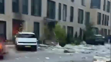 Двое детей получили травмы после взрыва в Алматы (Видео)