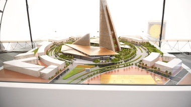 Жаңа қаланың алғашқы зәулім ғимараты: Алатауда Iconic Complex жобасы іске қосылды