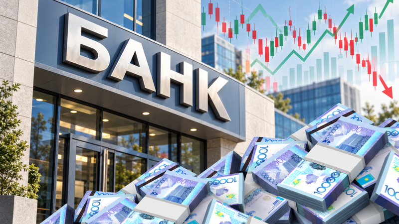 Кредитование растёт, но не у всех: что происходит с банками Казахстана