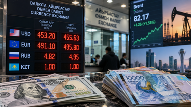 Доллар достиг 455,63 тенге: что происходит с курсами валют в Казахстане