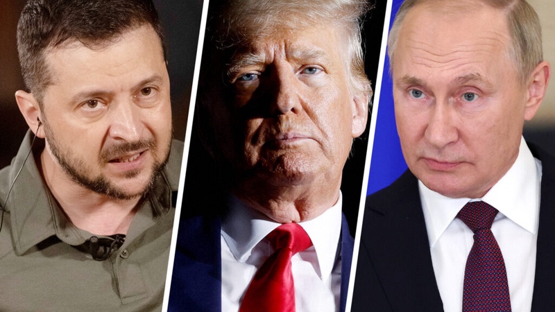 Трамп анонсировал скорую встречу с Путиным и Зеленским