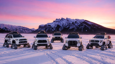 Toyota поставила на гусеницы пять внедорожников и пикапов