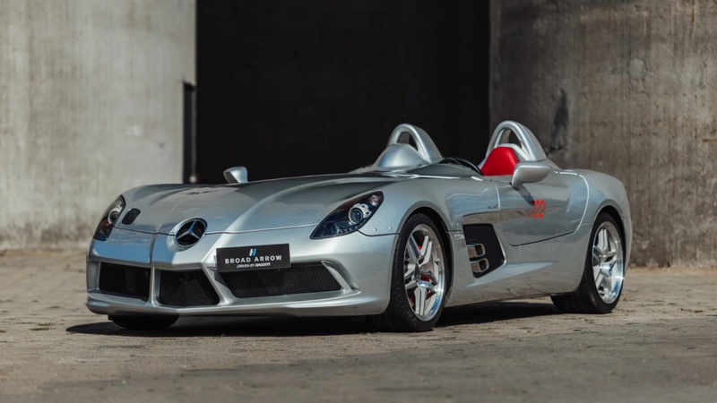 Таких всего 75 в мире - Mercedes-Benz SLR McLaren, посвященный Стирлингу Моссу, выставят на торги