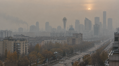 Где в Казахстане самый загрязнённый воздух: данные Казгидромета