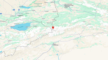 Землетрясение произошло на границе Казахстана и Китая