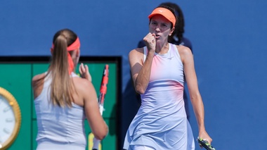 Анна Данилина успешно стартовала на US Open и вышла во второй круг