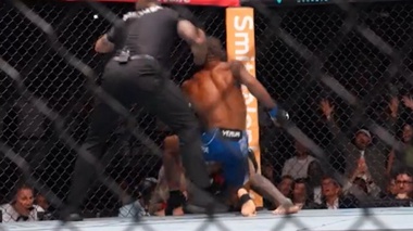 Нокаутом в первом раунде закончился главный бой UFC