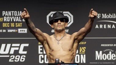Легенда UFC проведёт титульный бой против экс-футболиста