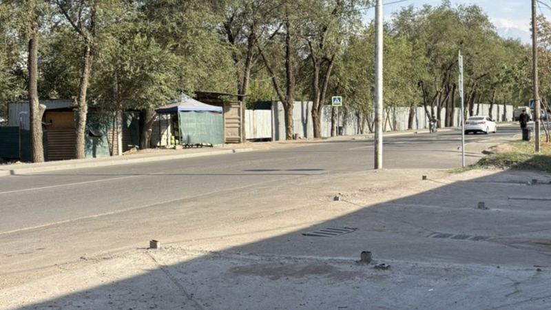 Алматыда заңсыз салынған нысан сүрілді