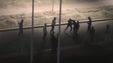 “Ночные разборки“ сняли на видео в Талдыкоргане