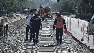 Алматыда LRT желісінің рельстері төселе бастады
