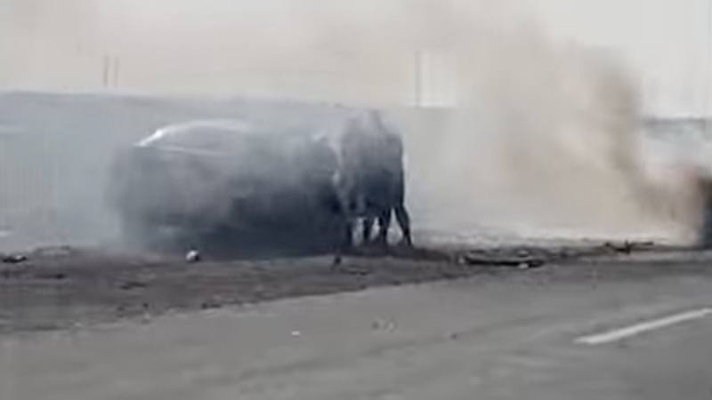 Абай облысында жантүршігерлік жол апатынан төрт адам мерт болды