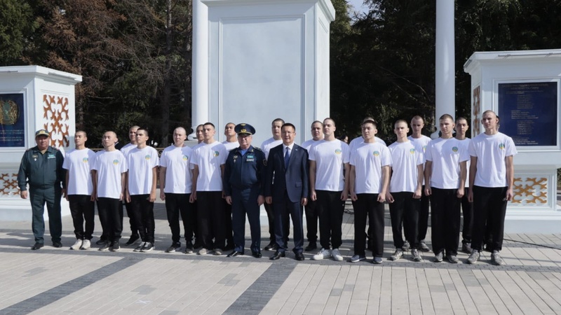 Новую армейскую традицию “Сарбаз жолы“ поддержали в Павлодарской области