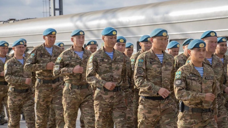Казахстанские военнослужащие прибыли в Россию на масштабные учения ОДКБ