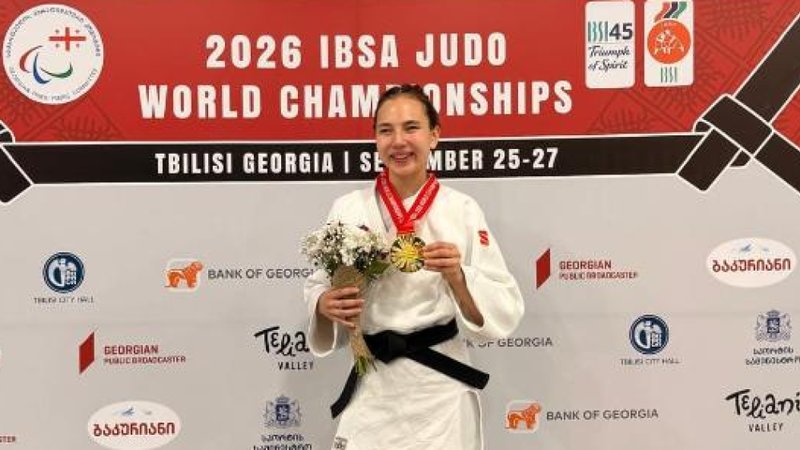 Казахстанская спортсменка Альфия Тлеккабыл стала чемпионкой мира по пара дзюдо