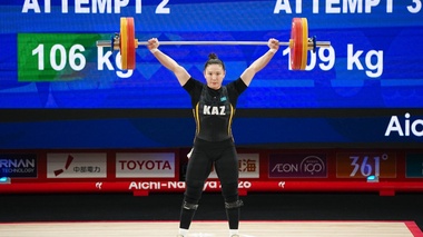 Қазақстан ауыр атлетикадан Азия ойындарының күміс жүлдесін иеленді
