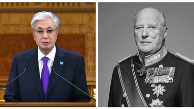 Президент Казахстана выразил соболезнования в связи со смертью короля Норвегии
