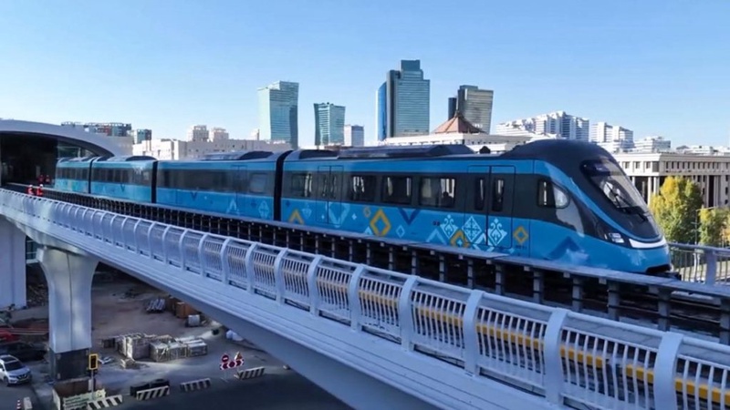 Пассажиропоток столичного LRT «Tarlan Astana» превысил 10 миллионов поездок