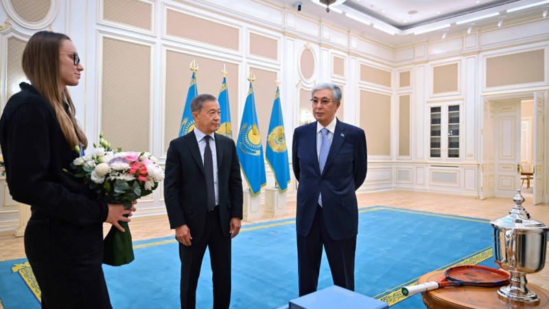 Рыбакина III дәрежелі “Барыс“ орденімен марапатталды
