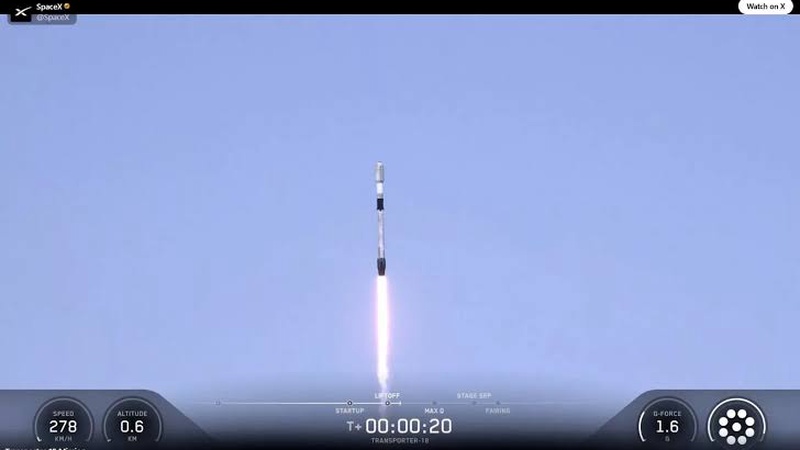 SpaceX вывела на орбиту первый национальный спутник Кыргызстана
