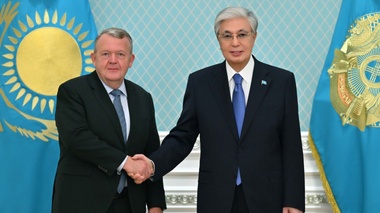 Тоқаев Данияның сыртқы істер министрін қабылдады